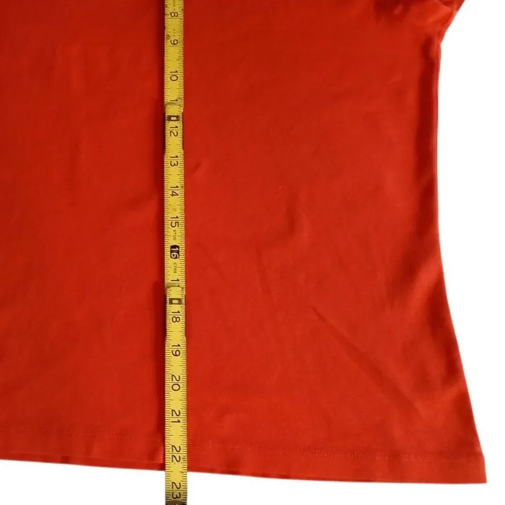 Talbots Orange Size Large Petite T-shirt - Picture 14 of 15